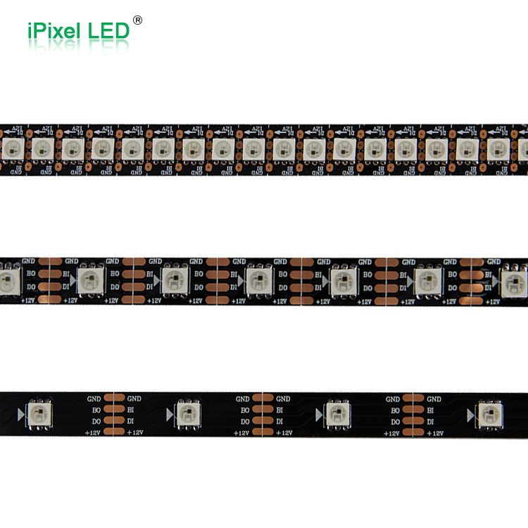 HC2815/WS2815 RGB Addressable LED strip 30/60/144LEDs/M DC12V