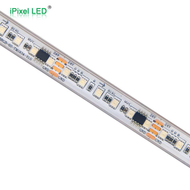 DC24V dual signal 120leds/m TM1934 digital flexible led strip
