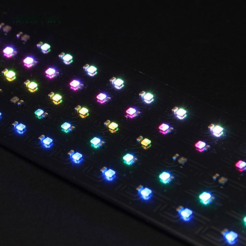 SMD1515 SK6805 DC5V addressable RGB rigid LED matrix
