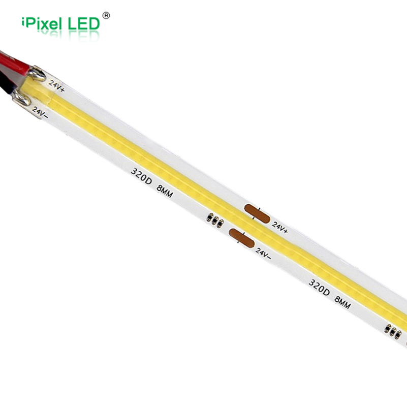 COB single color 320LEDs/m led strip DC5V/DC12V/DC24V