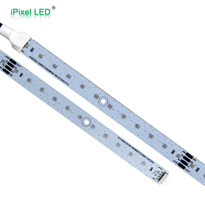 This is a customized addressable LED rigid bar