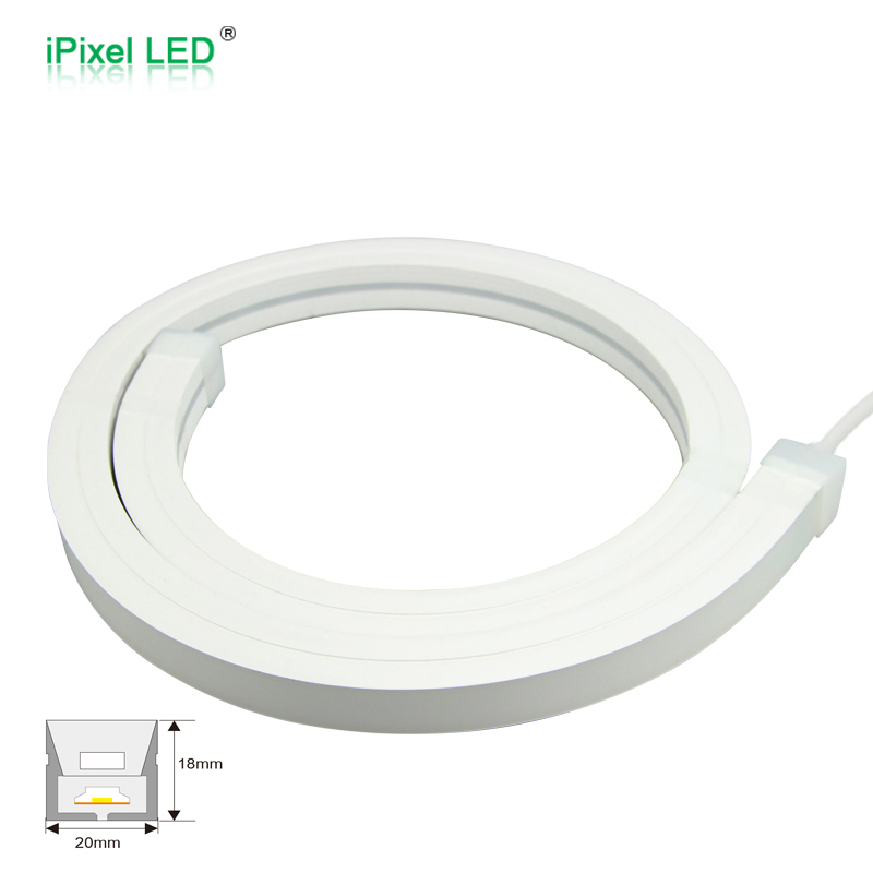 20x18mm single color top view led neon strip DC12V/DC24V